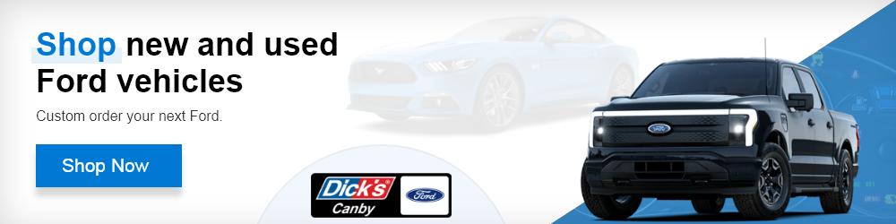 Dicks Canby Ford | 24315 S Hwy 99 E, Canby, OR 97013, United States | Phone: (503) 266-2097