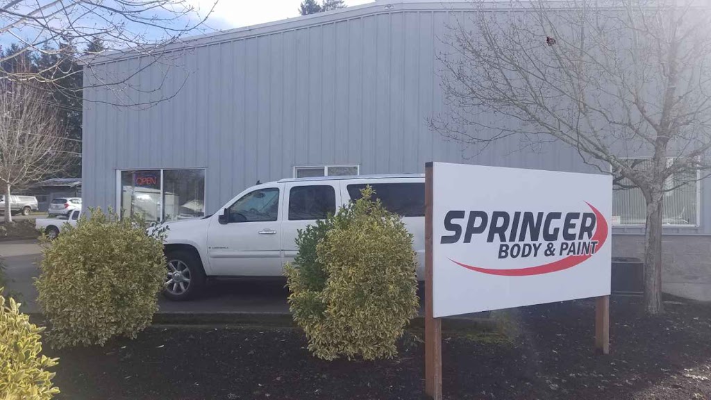 Springer Body & Paint North Plains | 10880 NW Main St, North Plains, OR 97133, USA | Phone: (503) 647-2971