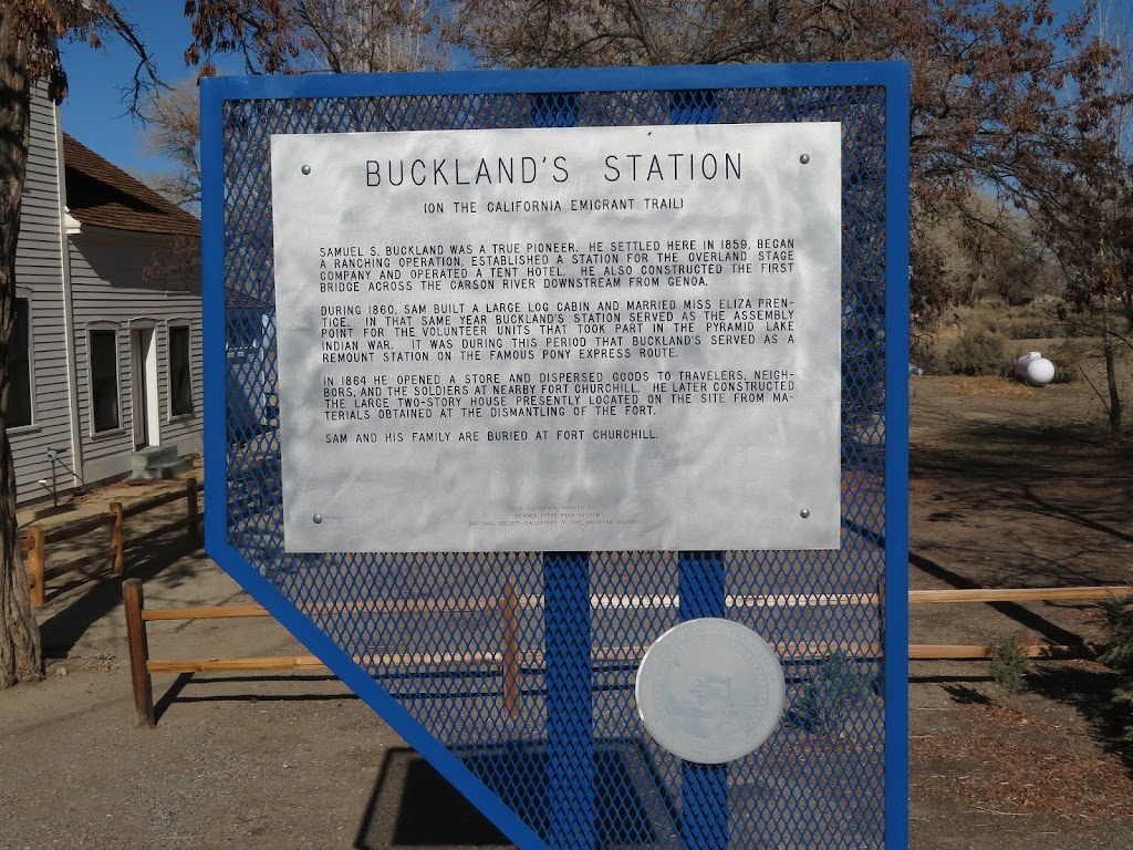 Bucklands Station | 10050 US-95 ALT, Silver Springs, NV 89429, USA | Phone: (775) 577-4880