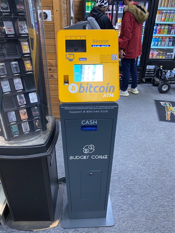 BudgetCoinz Bitcoin ATM | 2622 E Milwaukee St, Janesville, WI 53545, USA | Phone: (800) 540-3220