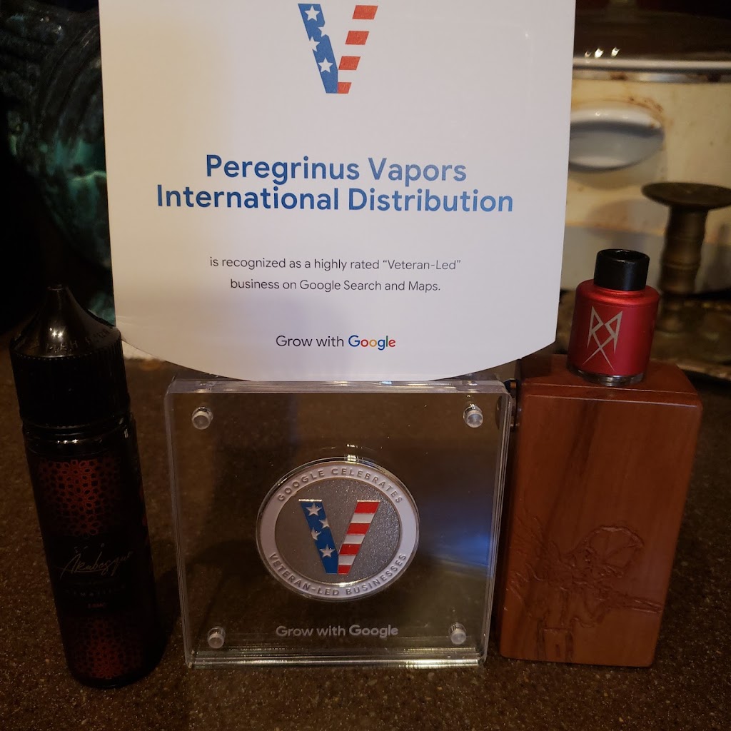Peregrinus Vapors International Distribution | 6725 Roslyn pl B2B delivery with in 50 miles of warehouse not open to public, Racine, WI 53406, USA | Phone: (262) 672-0613