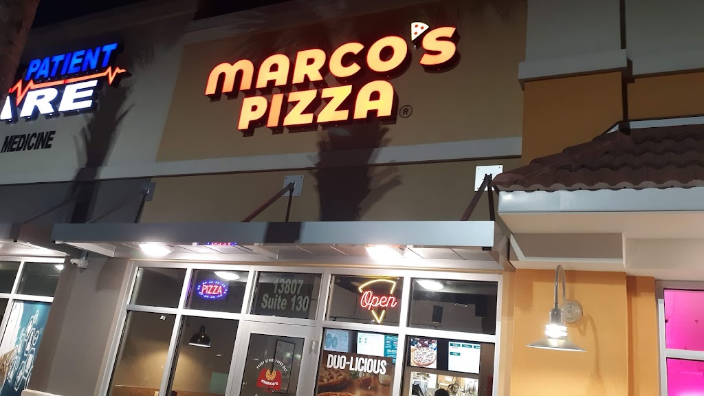 Marcos Pizza | 13807 Landstar Blvd Suite 130, Orlando, FL 32824, USA | Phone: (407) 858-0588