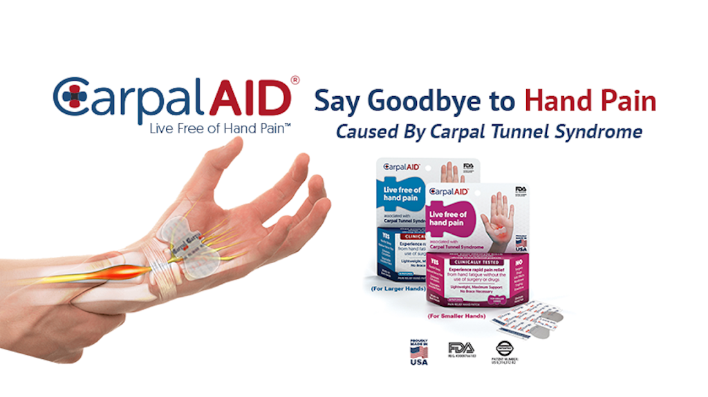 CarpalAID | 20650 Prairie Street  , Chatsworth, CA 91311, USA | Phone: (877) 877-5332