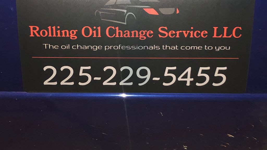 Rolling Oil Change Service LLC. | 31195 N Doyle Rd, Holden, LA 70744, USA | Phone: (225) 229-5455