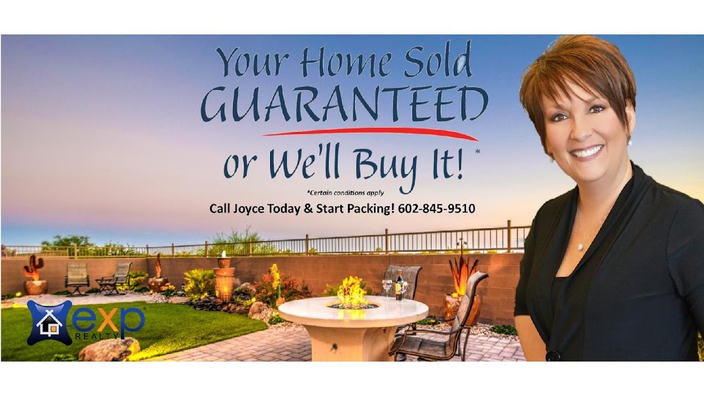 Joyce Thomas Team eXp Realty | 2510 E Hunt Hwy #26, San Tan Valley, AZ 85143, USA | Phone: (602) 845-9510