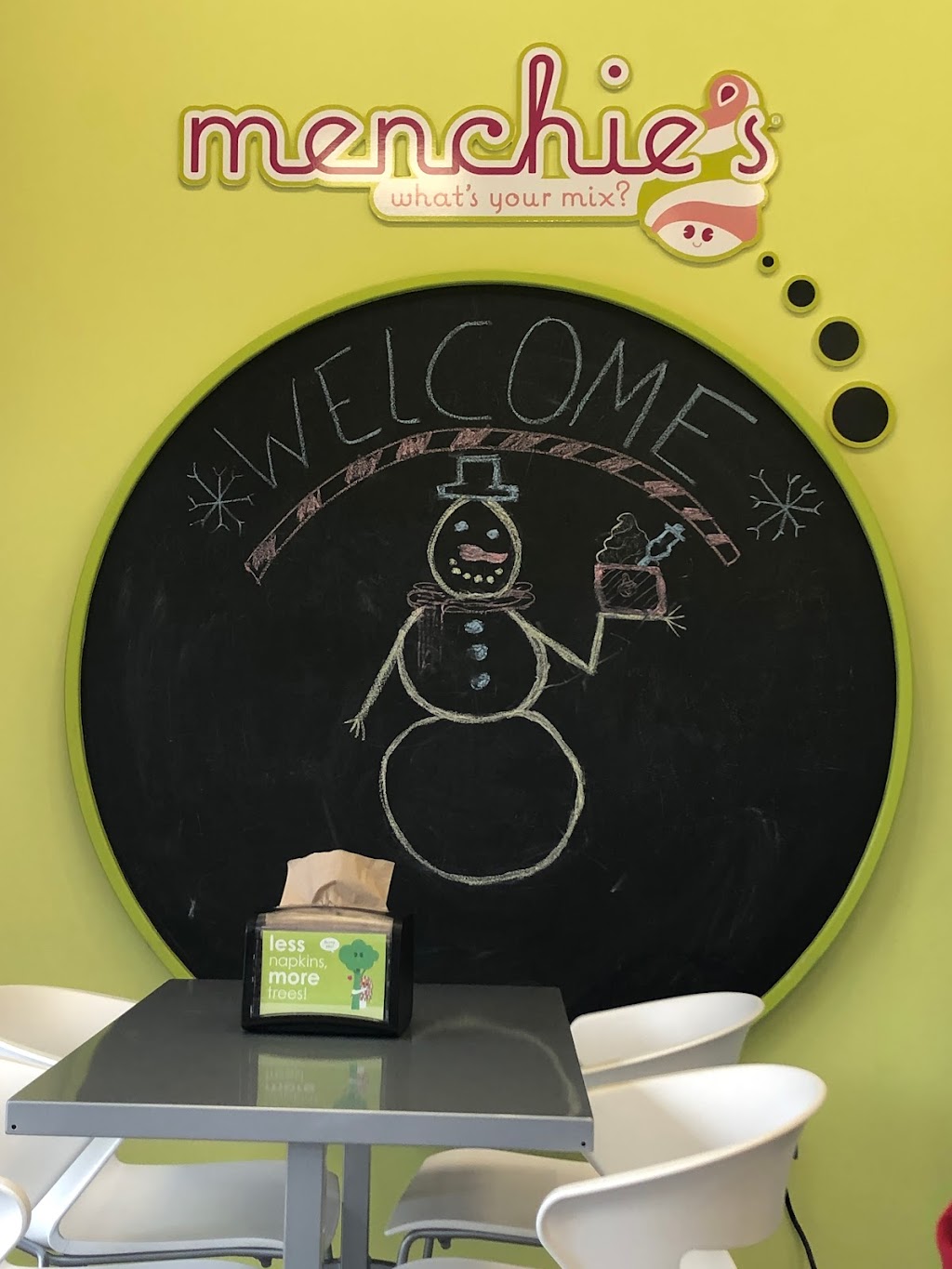 Menchies Frozen Yogurt | 4713 S Baldwin Rd, Orion Twp, MI 48359, USA | Phone: (248) 481-3890