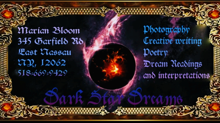 Dark Star Dreams | 353 Garfield Rd, East Nassau, NY 12062, USA | Phone: (518) 669-9429