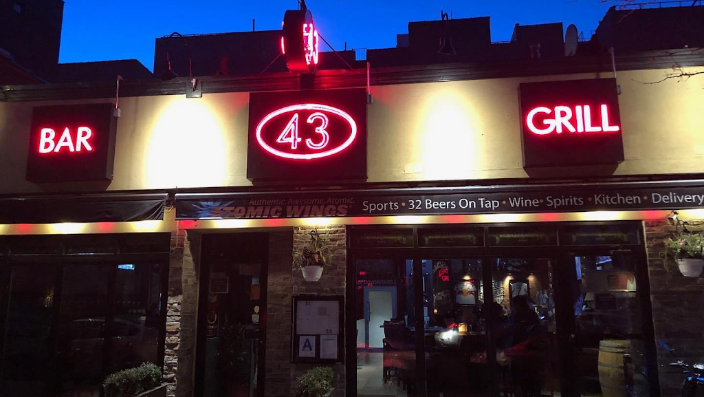 43 Bar & Grill | 4306 43rd St, Queens, NY 11104 | Phone: (718) 361-3090