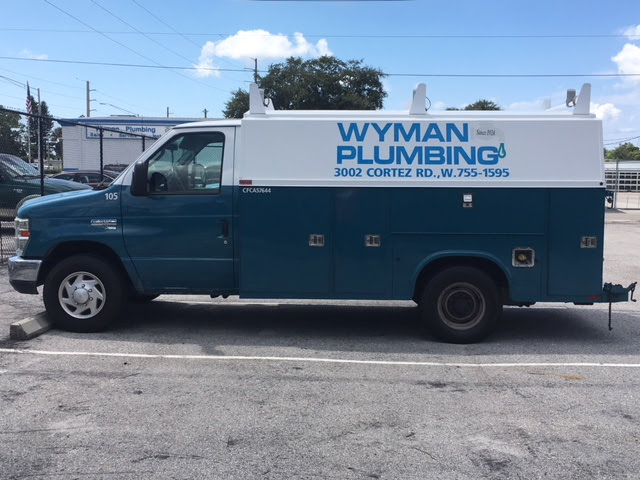 Wyman Plumbing | 3002 Cortez Rd W, Bradenton, FL 34207, USA | Phone: (941) 755-1595