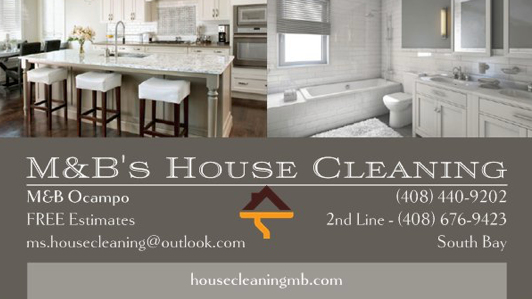 M&Bs House Cleaning | 102 Azucar Ave, San Jose, CA 95111, USA | Phone: (408) 440-9202