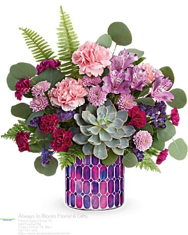 Always In Bloom Florist & Gifts | 5007 Everhart Rd, Corpus Christi, TX 78411, United States | Phone: (361) 991-5666