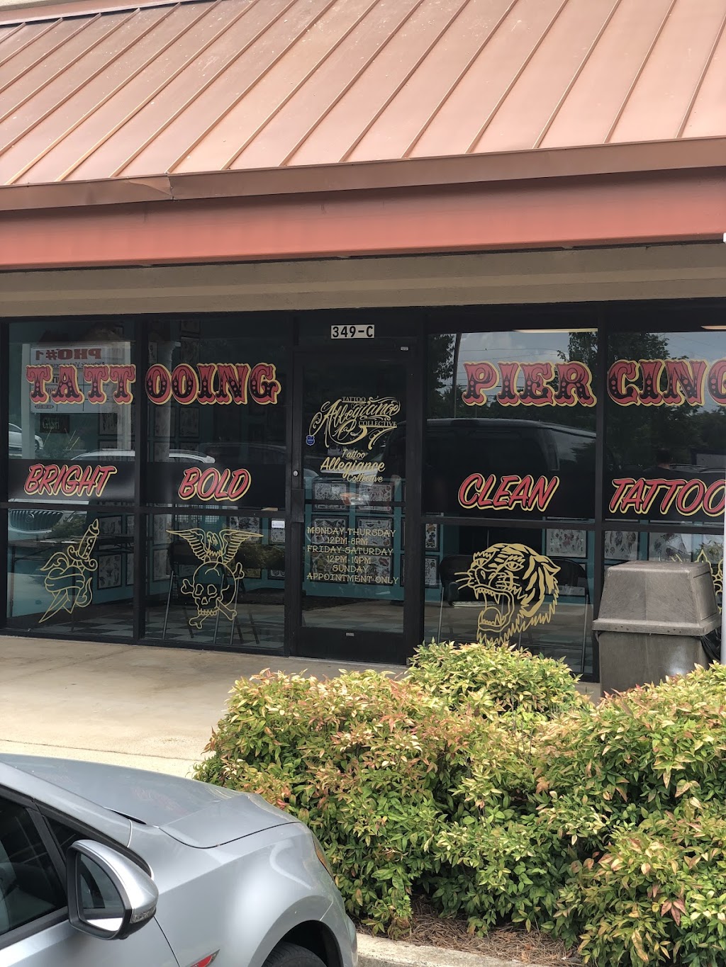 Allegiance Tattoo Collective | 349 Copperfield Boulevard Northeast C Suite C, Concord, NC 28025, USA | Phone: (704) 795-5620