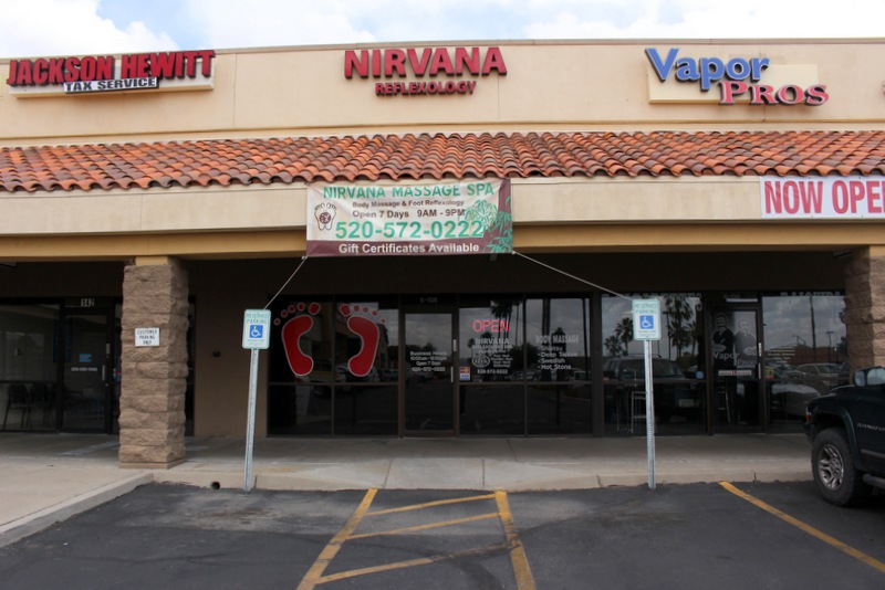 Nirvana Reflexology Spa | 3720 W Ina Rd, Tucson, AZ 85741, USA | Phone: (520) 572-0222