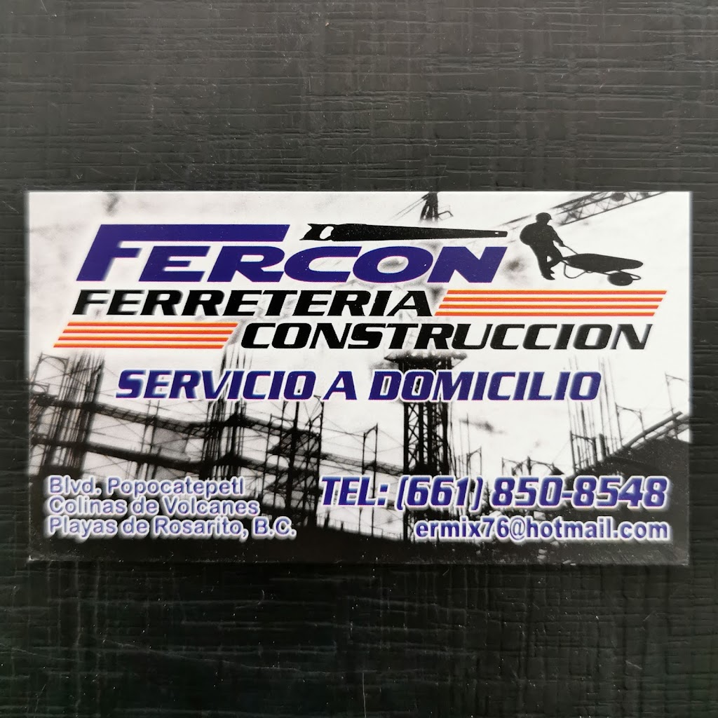 Ferretería y construcciones Fercon | 22710, Los Volcanes, 22710 Rosarito, B.C., Mexico | Phone: 661 850 8548