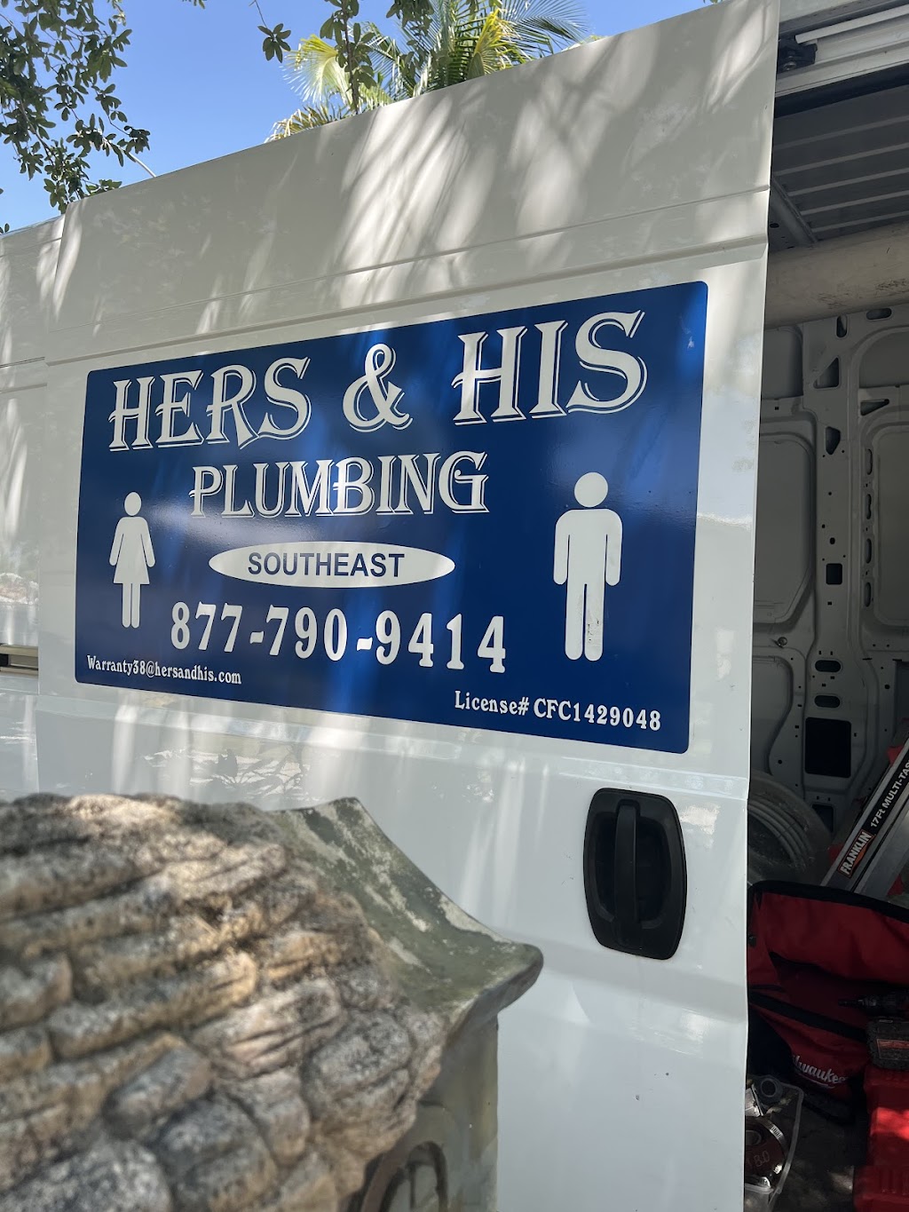 Hers and His Plumbing Heating and Air | 1303 10th St E suite B, Palmetto, FL 34221, USA | Phone: (877) 790-9414