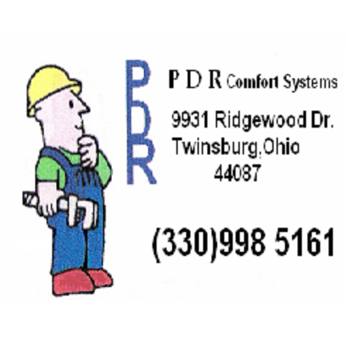 P.D.R. Comfort Systems L.L.C. | 9931 Ridgewood Dr, Twinsburg, OH 44087, USA | Phone: (330) 998-5161