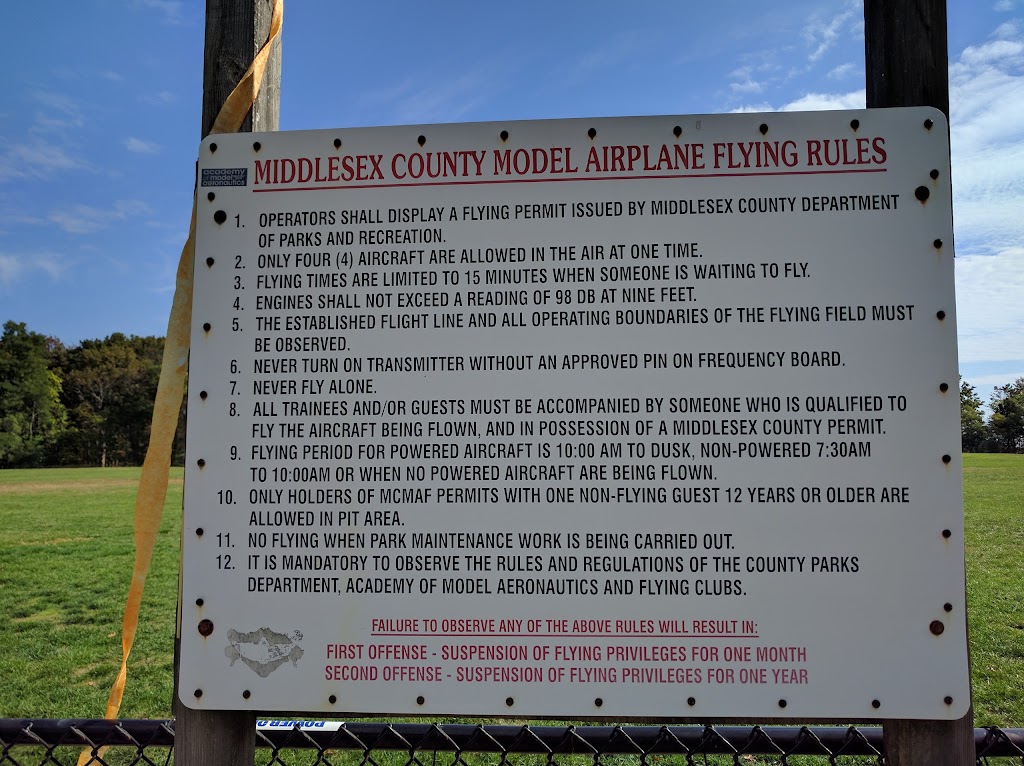 Thomas A. Edison Park Model Airplane Field | 11 W Patrol Rd, Edison, NJ 08837 | Phone: (732) 225-1523