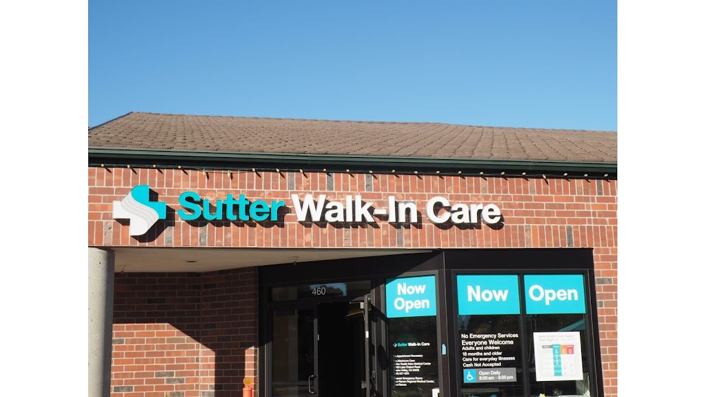Sutter Walk-In Care - San Ramon | 460 Market Pl, San Ramon, CA 94583, USA | Phone: (800) 972-5547