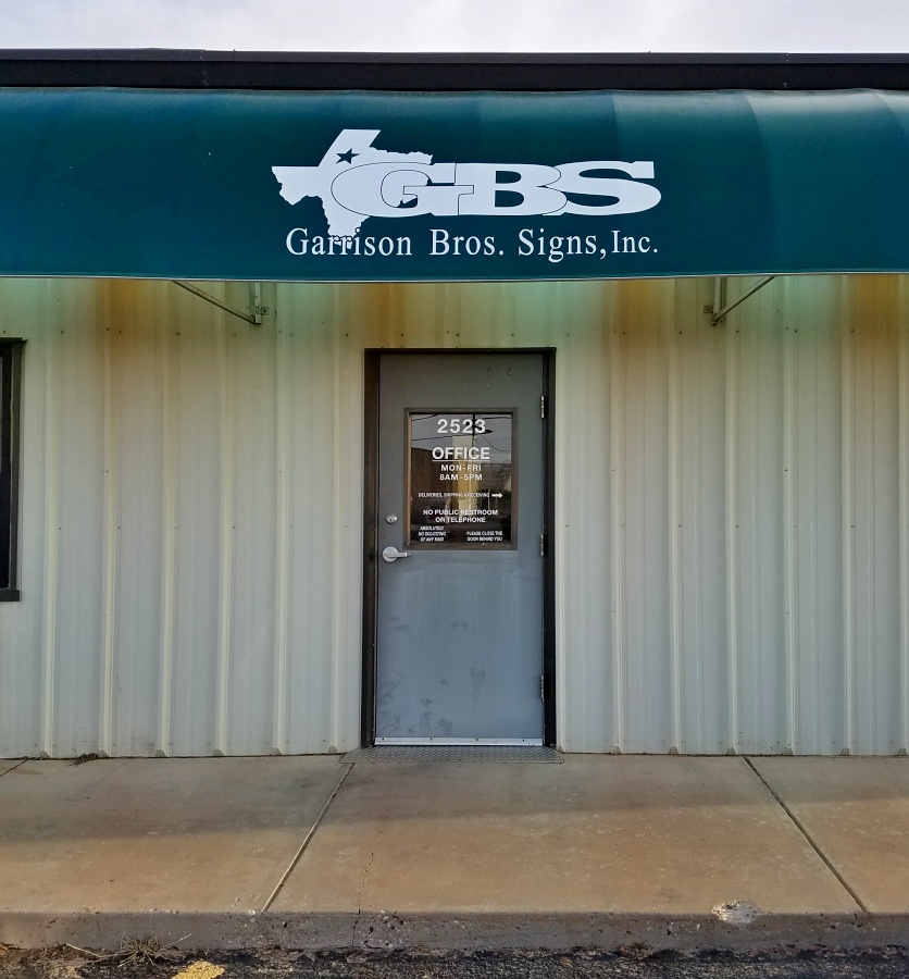 Garrison Brothers Signs, Inc. | 2523 E 50th St, Lubbock, TX 79404, USA | Phone: (806) 744-1161