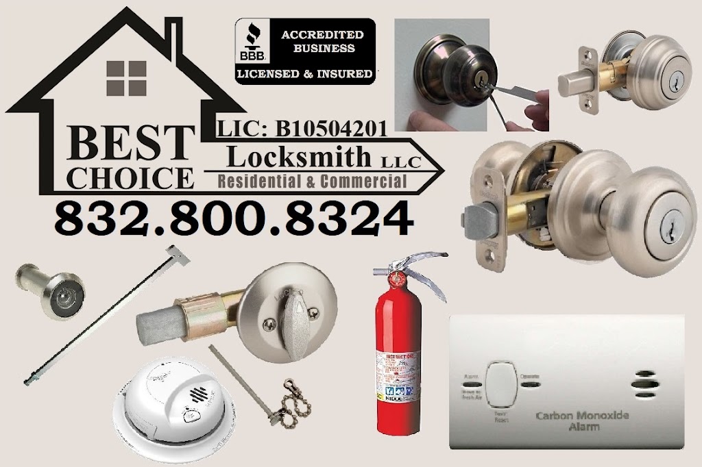 Best Choice Locksmith LLC | 20823 Sunshine Ln, Spring, TX 77388, USA | Phone: (832) 800-8324