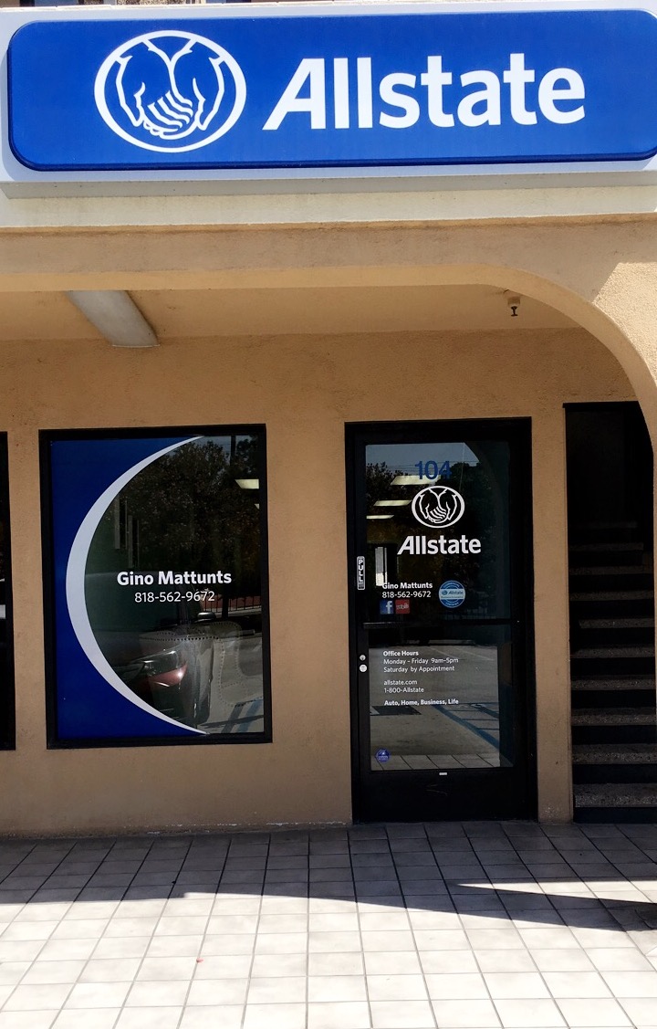 Gino Mattunts: Allstate Insurance | 401 S Glenoaks Blvd #104, Burbank, CA 91502, USA | Phone: (818) 562-9672