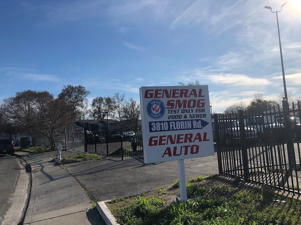 General Smog | 3810 Florin Rd, Sacramento, CA 95823, USA | Phone: (916) 769-2912