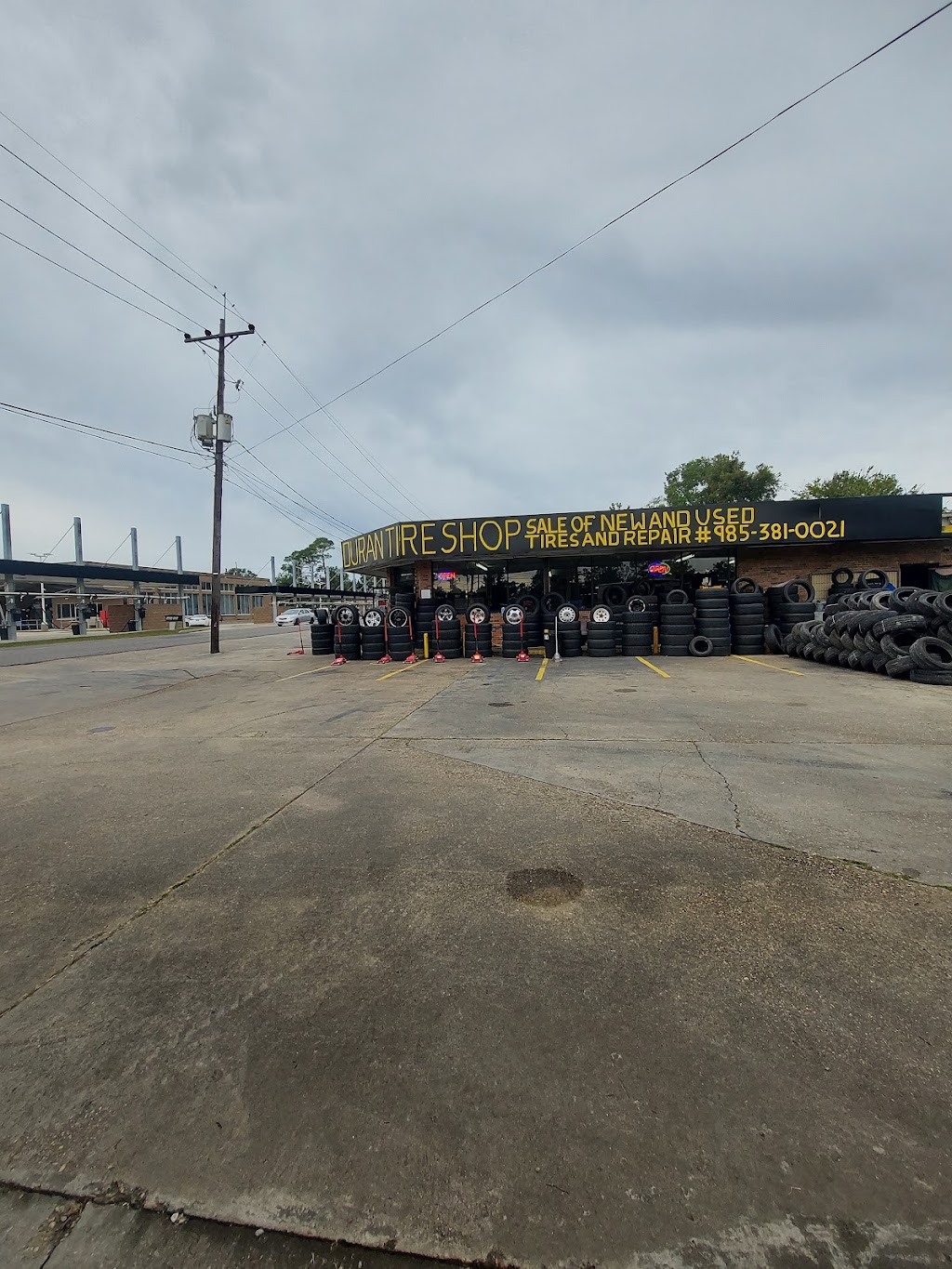 Duran Tire Shop | 1506 Canal Blvd, Thibodaux, LA 70301, USA | Phone: (985) 381-0021