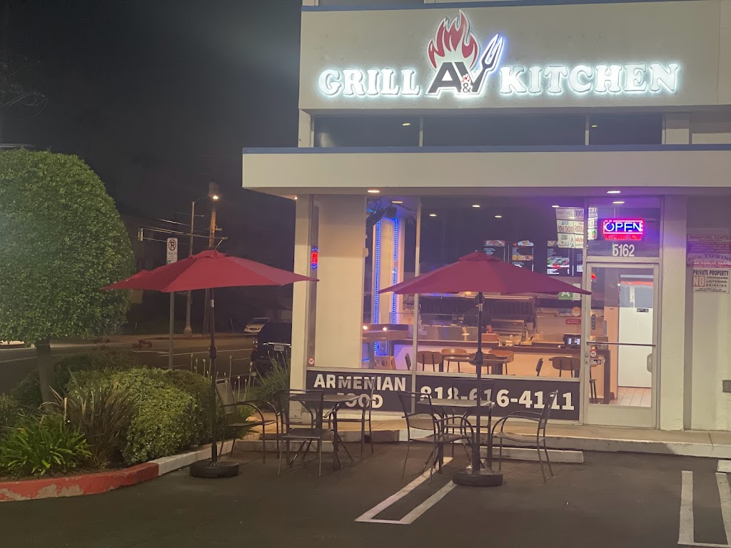 A&V Grill Kitchen | 5162 Van Nuys Blvd, Sherman Oaks, CA 91403, USA | Phone: (818) 616-4111