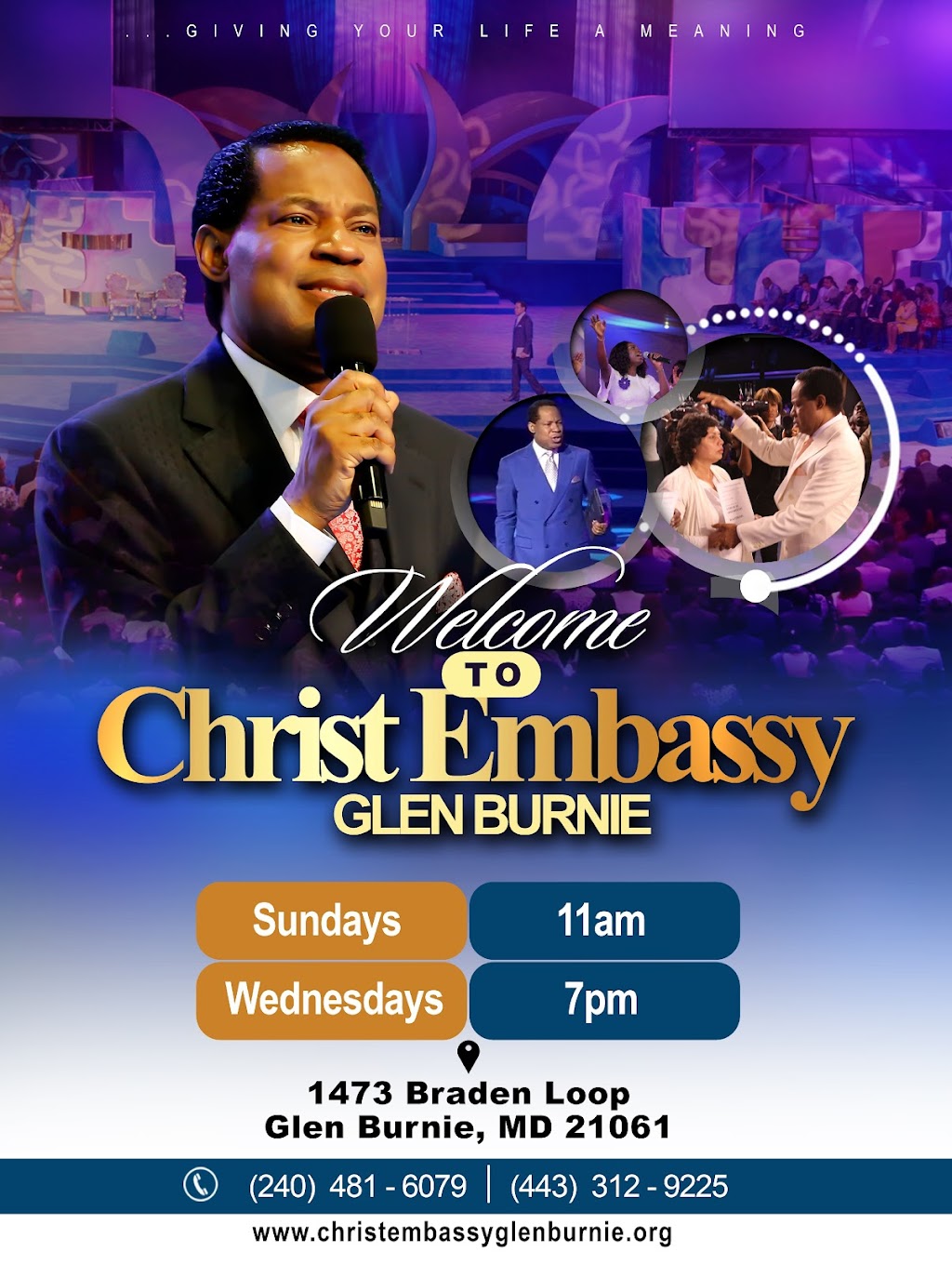 CHRIST EMBASSY GLEN BURNIE | 700A Nursery Rd, Linthicum Heights, MD 21090, USA | Phone: (240) 481-6079