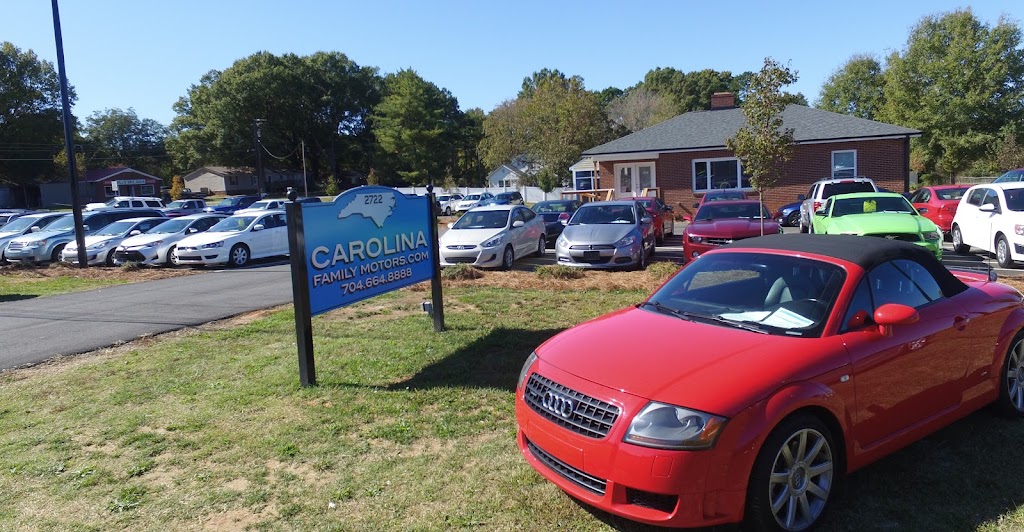 Carolina Family Motors | 2722 Charlotte Hwy, Mooresville, NC 28117, USA | Phone: (704) 664-8888