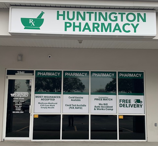 Huntington Pharmacy | 2961 Duff Rd, Lakeland, FL 33810, USA | Phone: (863) 808-1204