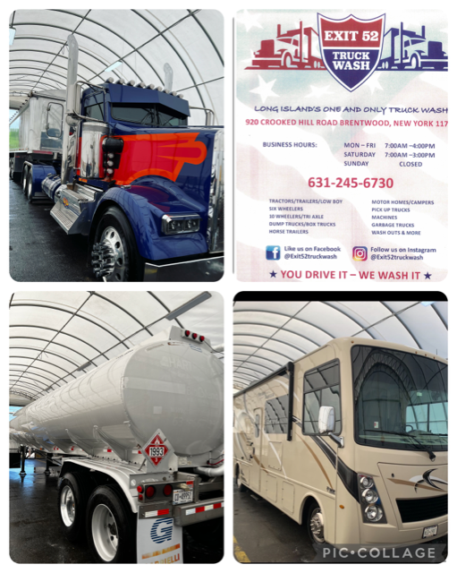 Exit 52 Truck Wash | 920 Crooked Hill Rd, Brentwood, NY 11717, USA | Phone: (631) 614-4723
