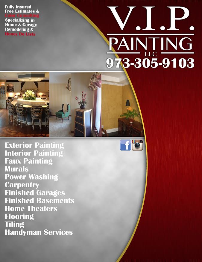 VIP Painting LLC | Wayne, NJ 07470, USA | Phone: (973) 305-9103