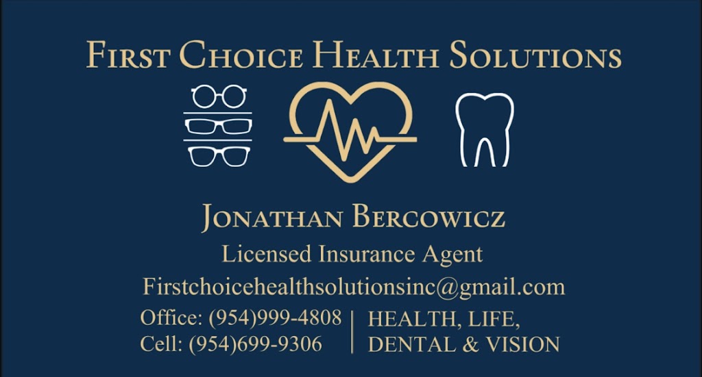 First Choice Health Solutions INC | 10497 NW 4th St, Plantation, FL 33324, USA | Phone: (954) 999-4808