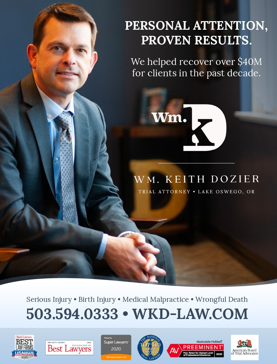 Wm Keith Dozier, LLC Injury and Accident Attorney | 8625 SW Cascade Ave Suite #506, Beaverton, OR 97008, United States | Phone: (503) 594-0333