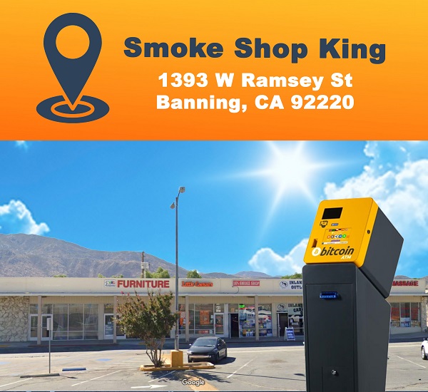 Bitcoin ATM Banning - Coinhub | 1393 W Ramsey St, Banning, CA 92220, United States | Phone: (702) 900-2037