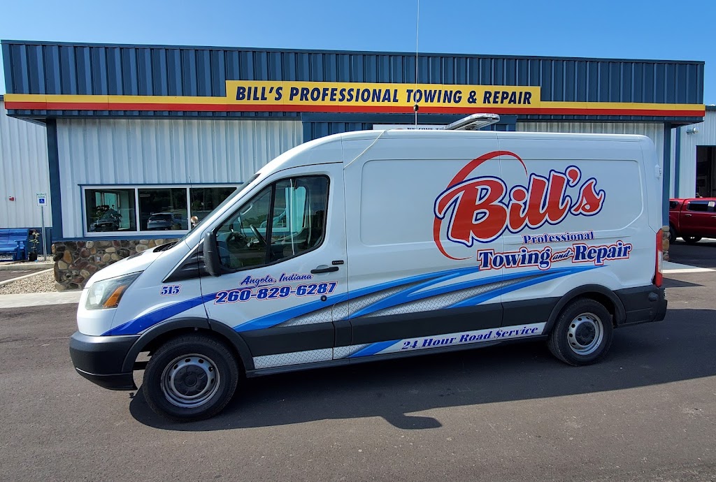 Bills Professional Towing & Repair | 2765 W Maumee St, Angola, IN 46703, USA | Phone: (260) 829-6287