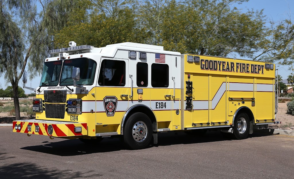 Goodyear Fire Department Station #185 | 15875 W Clubhouse Dr, Goodyear, AZ 85395, USA | Phone: (623) 932-2300