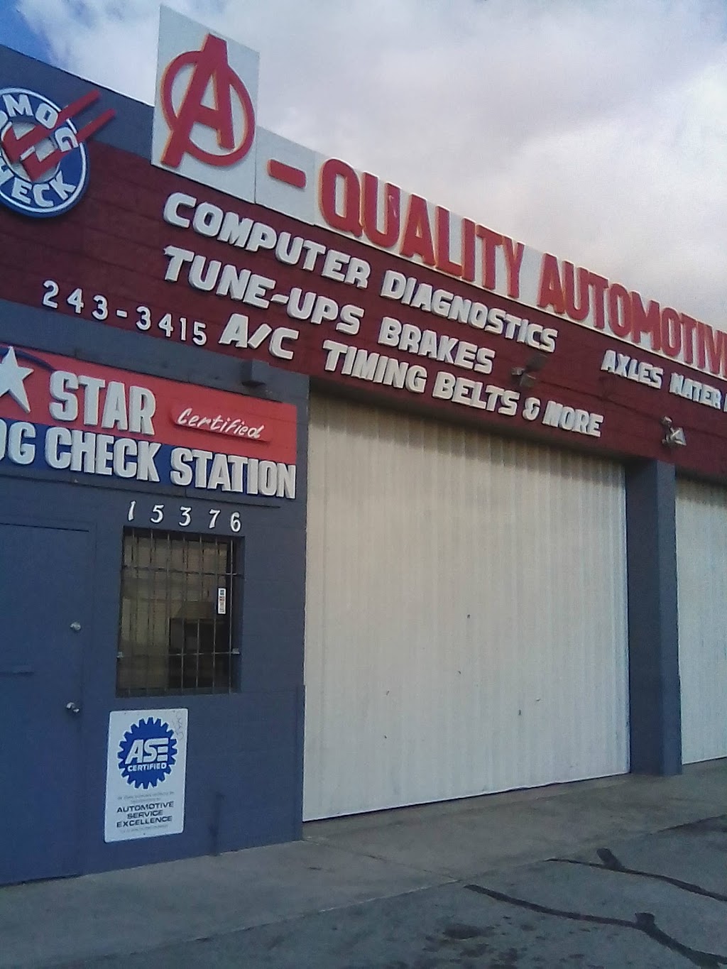 A QUALITY AUTO & TIRE REPAIR | 15376 Village Dr, Victorville, CA 92394, USA | Phone: (760) 261-4069