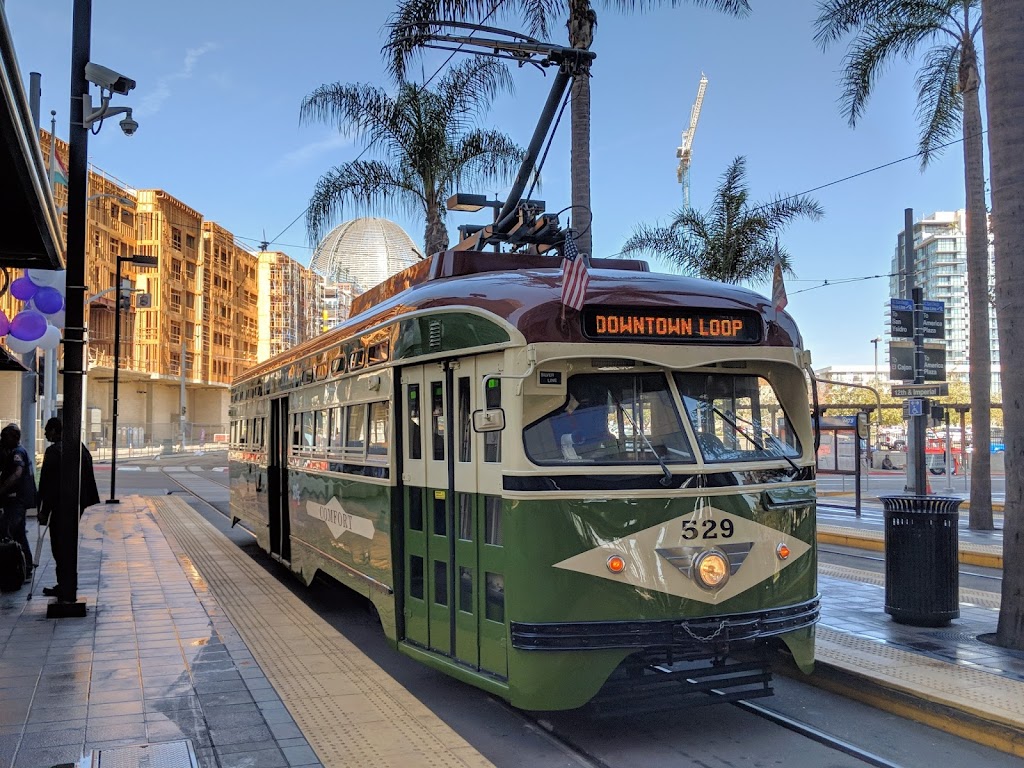 12th & Imperial Transit Center | Trolley Plaza, San Diego, CA 92101, USA | Phone: (619) 233-3004