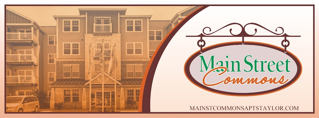 Main Street Commons Senior Apartments | 3700 N Main St, Taylor, TX 76574, USA | Phone: (512) 352-6068