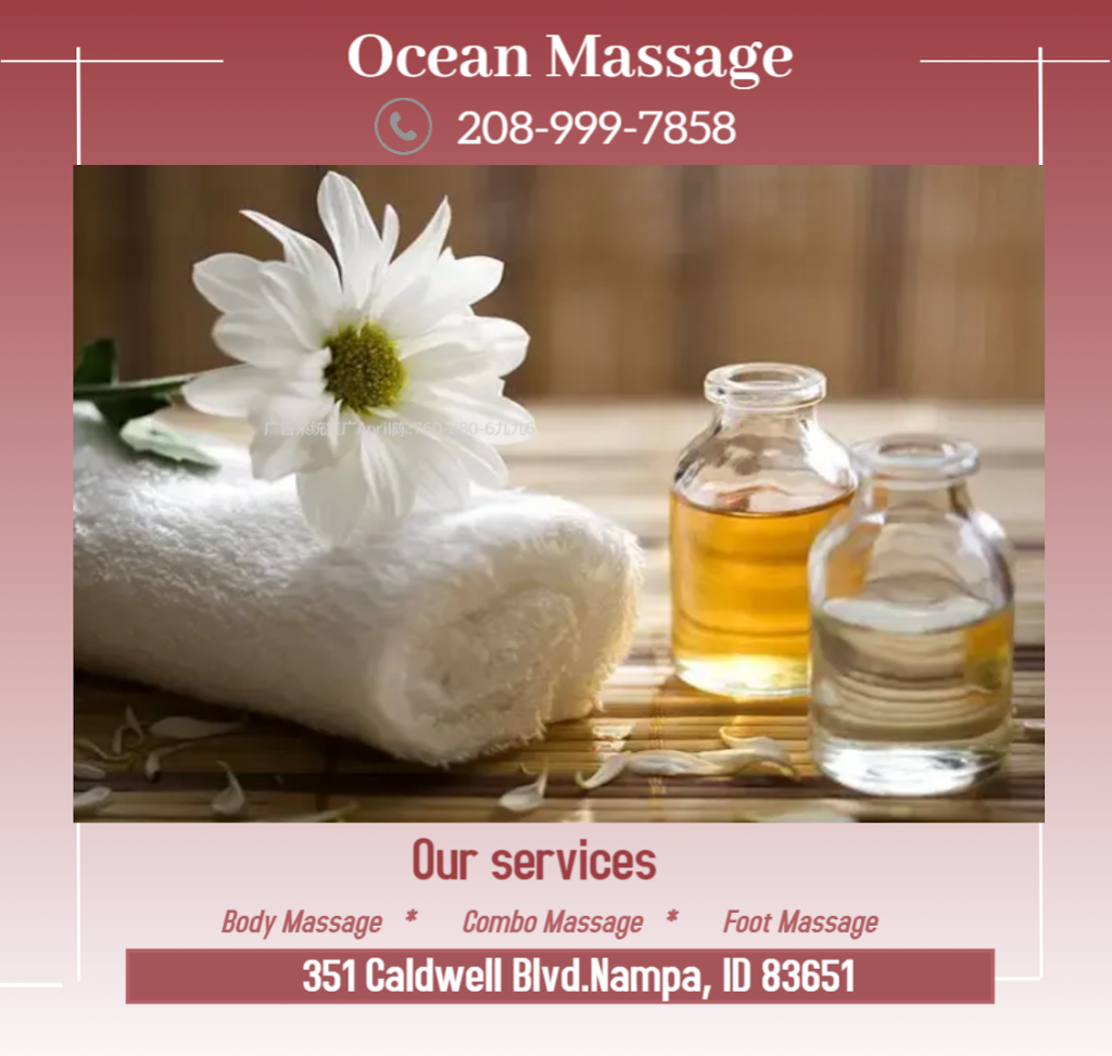 Ocean Massage | 351 Caldwell Blvd, Nampa, ID 83651, USA | Phone: (208) 999-7858