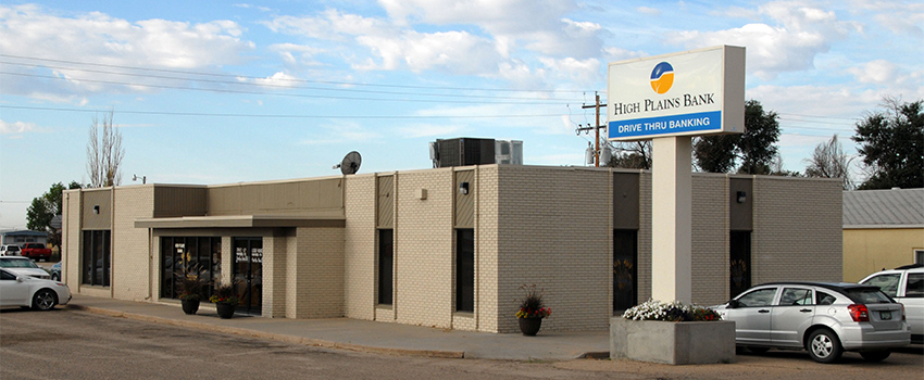 High Plains Bank | 401 Central Ave, Wiggins, CO 80654, USA | Phone: (970) 483-7334