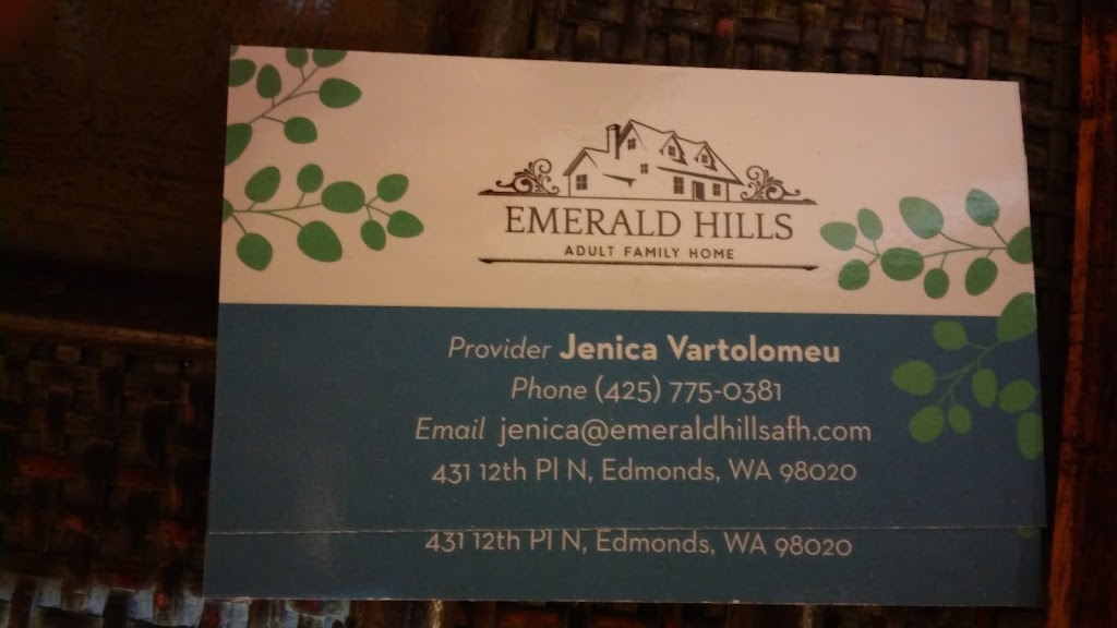 Emerald Hills | 431 12th Pl N, Edmonds, WA 98020, USA | Phone: (425) 775-0381