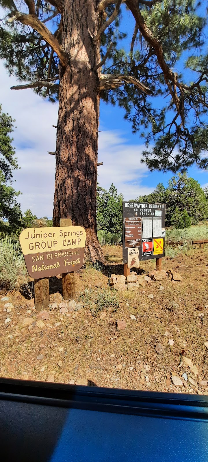 Juniper Springs Group Campground | San Bernardino, CA 92418, USA | Phone: (877) 444-6777