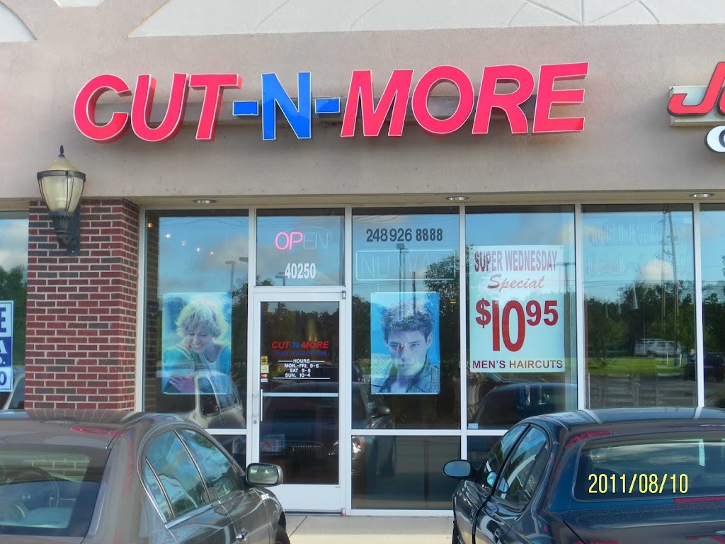 Cut N More | 40250 W 14 Mile Rd, Commerce Charter Twp, MI 48390, USA | Phone: (248) 926-8888