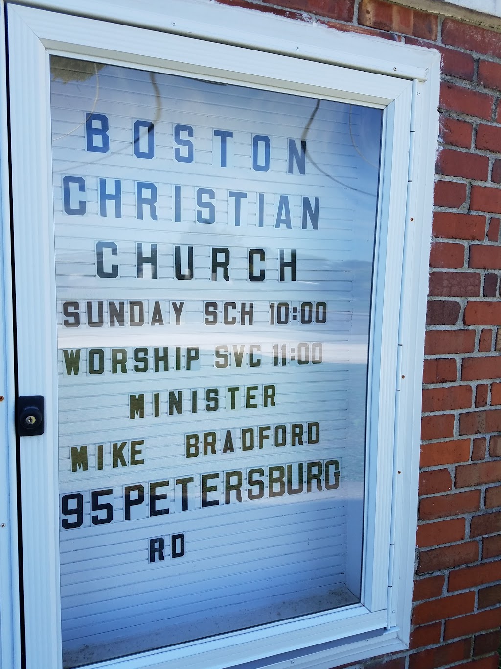 Boston Christian Church | 195 Petersburg Rd, Boston, KY 40107, USA | Phone: (502) 833-2204