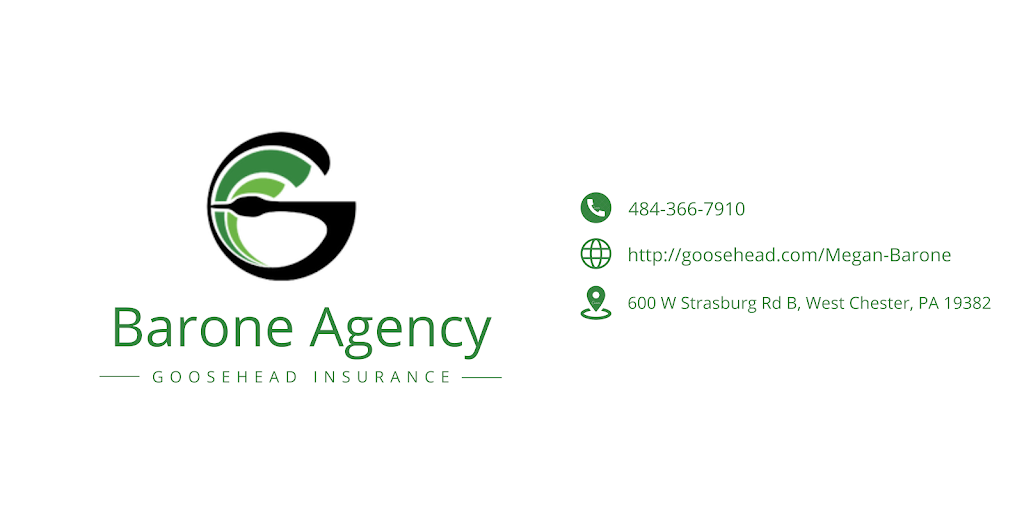 Goosehead Insurance- Megan Barone | 600 W Strasburg Rd, West Chester, PA 19382 | Phone: (610) 427-2551