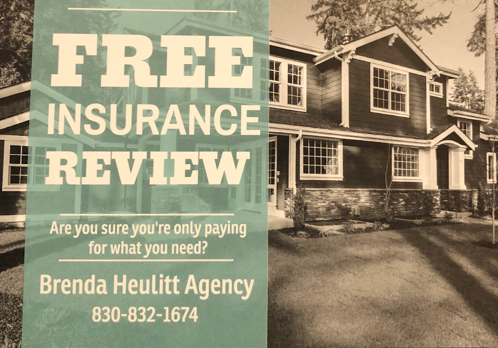 Brenda Heulitt Insurance Agency | 1111 N Walnut Ave #102, New Braunfels, TX 78130, USA | Phone: (830) 832-1674