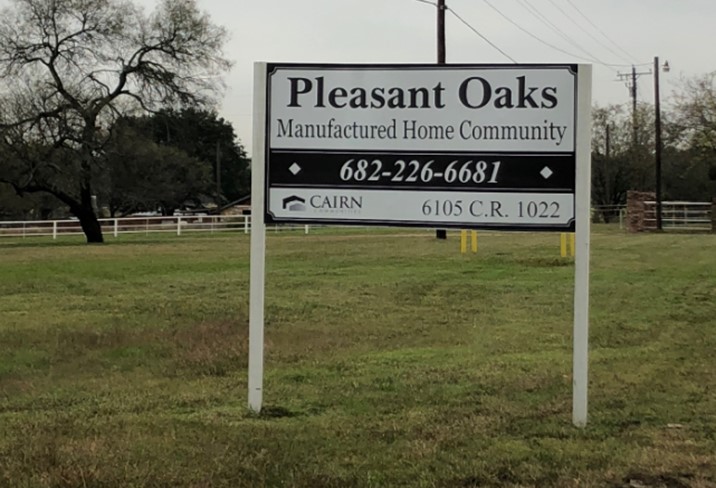 Pleasant Oaks MHC | 3600 N Cummings Dr, Alvarado, TX 76009, USA | Phone: (817) 295-5546